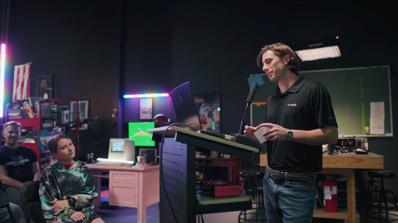 Rob presenting at GOAT Conf 1